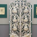 Срібна царська брама Борисоглібського іконостасу, XVIII ст. Срібна царська брама Борисоглібського іконостасу, XVIII ст.